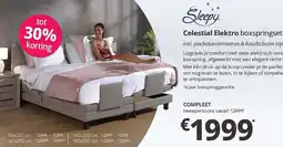 Sleepworld Celestial Elektro boxspringset aanbieding