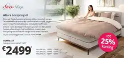 Sleepworld Allure boxspringset aanbieding