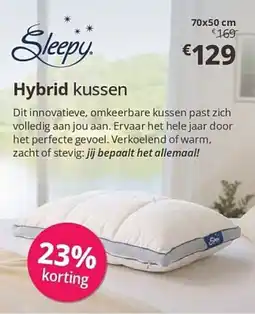 Sleepworld Hybrid kussen aanbieding