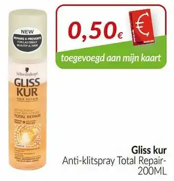 Gliss kur anti-klitspray total repair
