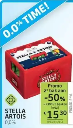 BelBev Stella artois aanbieding