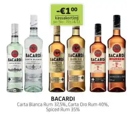 BelBev Bacardi aanbieding