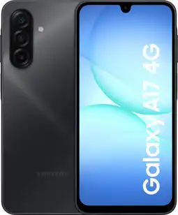 Coolblue Samsung Galaxy A17 128GB Zwart 4G aanbieding