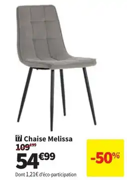 Conforama Chaise Melissa aanbieding