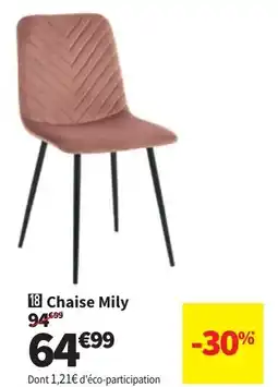 Conforama Chaise Mily aanbieding