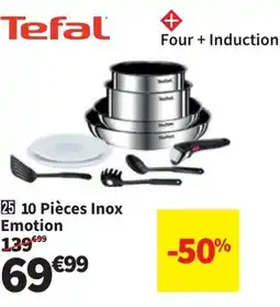 Conforama 10 Pièces Inox Emotion aanbieding