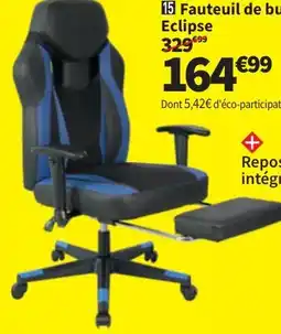 Conforama Fauteuil de bureau Eclipse aanbieding