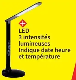 Conforama Lampe de bureau Clock aanbieding