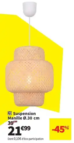 Conforama Suspension Manille aanbieding