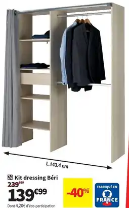 Conforama Kit dressing Béri aanbieding