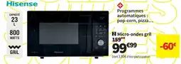 Conforama Hisense Micro-ondes gril aanbieding
