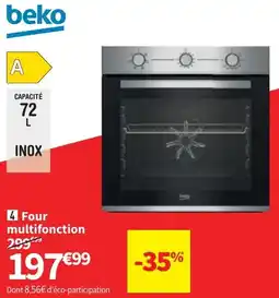 Conforama Beko Four multifonction aanbieding