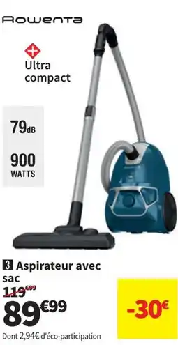 Conforama Aspirateur avec sac aanbieding