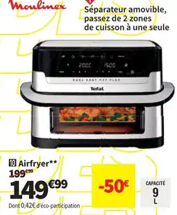 Conforama Airfryer Moulinex EY922DE0 aanbieding