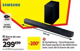 Conforama Samsung Barre de Son aanbieding