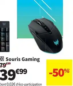 Conforama Predator Souris Gaming aanbieding
