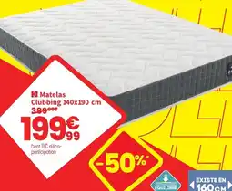 Conforama Matelas Clubbing aanbieding