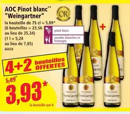 Norma AOC Pinot blanc Weingartner aanbieding