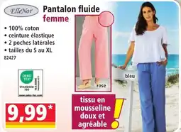 Norma Pantalon fluide femme aanbieding
