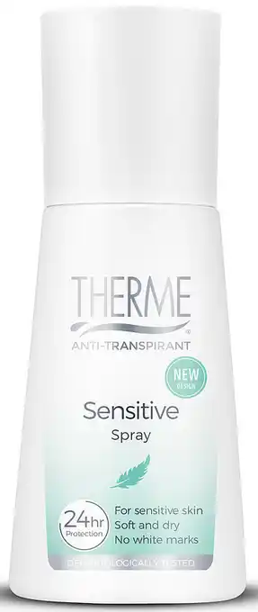 De Online Drogist Therme Anti-Transpirant Sensitive Spray aanbieding