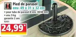 Norma Pied De Parasol aanbieding
