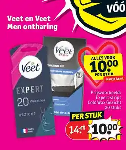 Kruidvat Veet en Veet Men ontharing aanbieding