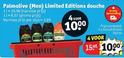 Kruidvat Palmolive (Men) Limited Editions douche aanbieding