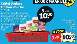 Kruidvat Tahiti Limited Edition douche aanbieding
