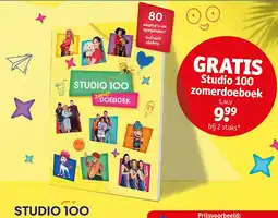 Kruidvat Studio 100 zomerdoeboek aanbieding