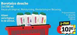 Kruidvat Borotalco douche aanbieding