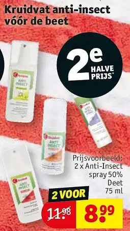 Kruidvat Kruidvat anti-insect vóór de beet aanbieding