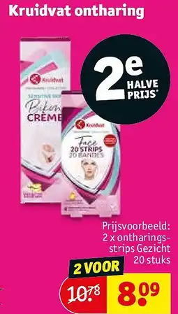 Kruidvat Kruidvat ontharing aanbieding