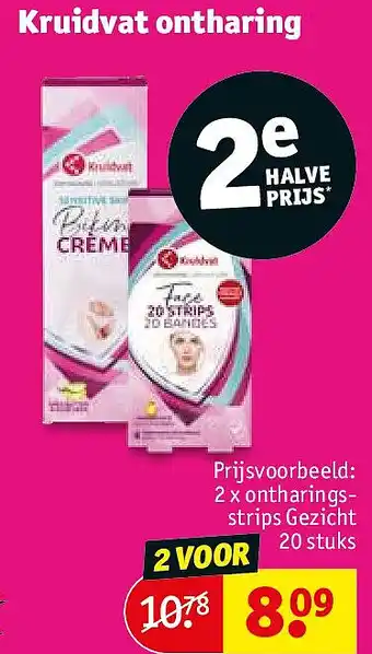 Kruidvat Kruidvat ontharing aanbieding