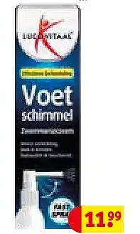 Kruidvat Lucovitaal Voetschimmel Zwemmerseczeem Spray aanbieding