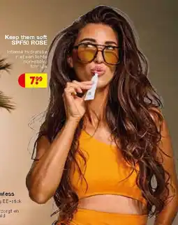 Kruidvat Keep them soft SPF50 ROSE aanbieding