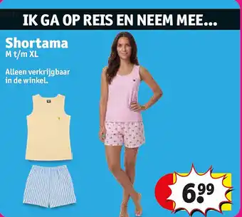 Kruidvat Shortama aanbieding