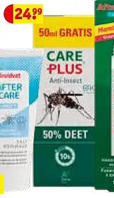 Kruidvat Care Plus 50% Deet Anti-Insect Spray aanbieding