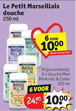 Kruidvat Le Petit Marseillais douche aanbieding
