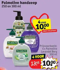 Kruidvat Palmolive handzeep aanbieding