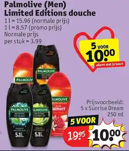 Kruidvat Palmolive (Men) Limited Editions douche aanbieding