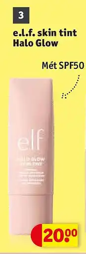 Kruidvat e.l.f. skin tint Halo Glow aanbieding
