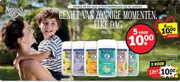 Kruidvat 5 x douche Bio Mango & Passion aanbieding
