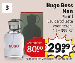 Kruidvat Hugo Boss Man aanbieding