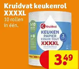 Kruidvat Kruidvat keukenrol XXXXL aanbieding
