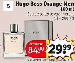 Kruidvat Hugo Boss Orange Men aanbieding