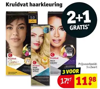 Kruidvat Kruidvat haarkleuring aanbieding