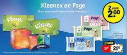 Kruidvat 2 x Page vochtig toiletpapier Fris en zacht 38 stuks aanbieding