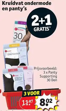 Kruidvat Kruidvat ondermode en panty’s aanbieding