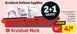 Kruidvat Kruidvat intieme hygiëne aanbieding