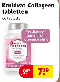 Kruidvat Kruidvat Collageen tabletten aanbieding